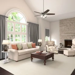 Hunter Deckenenventilator Builder Plus 132 cm Nickel gebürstet*Hunter Fan Online