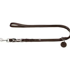 Führleine Solid Education dunkelbraun 250 x 1,3 cm^Hunter Online