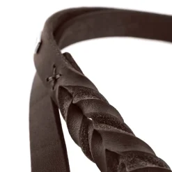 Führleine Solid Education dunkelbraun 250 x 1,3 cm^Hunter Online