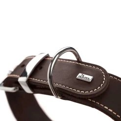 Halsband Aalborg Special dunkelbraun Größe M*Hunter