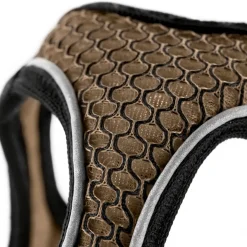 Hundegeschirr Hilo Comfort braun Größe XXS-XS*Hunter New