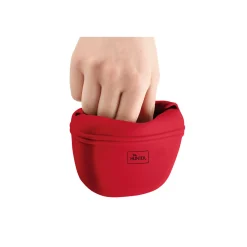Silikon-Snackbeutel Lugo rot Größe S^Hunter Hot