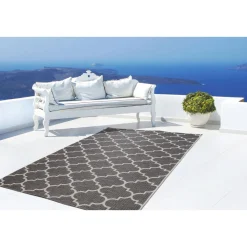 In- und Outdoor-Teppich „Indonesia - Batu“, grau