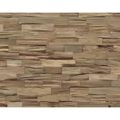 Indo Wandverkleidung Bangkirai Natur 5er-Set