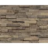 Indo Wandverkleidung Slimwood Hevea Stone Washed 9er-Set