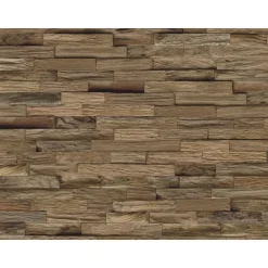 Indo Wandverkleidung Teak Classic Sumatra Natur 10er-Set