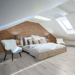 Wandverkleidung Teak Diamond Natur 11er-Set*Indo Online