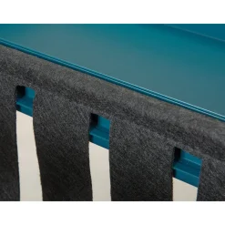 Inter Link Magazinständer „Club NY“, blau-schwarz, 35x40x35 cm