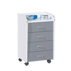 Inter Link Rollcontainer „Printi“, weiss-grau