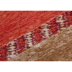 Jacquard-Teppich Blaze 200 multi/rot