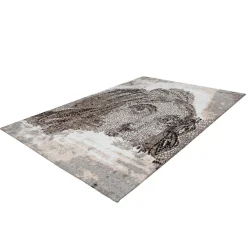 Jacquard-Teppich Iglesia 200 taupe