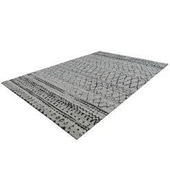 Jacquard-Teppich Phoenix 113 natur/grau