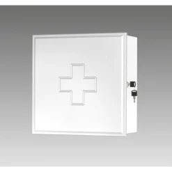 Jokey Medikamentenschrank weiß/alufarben