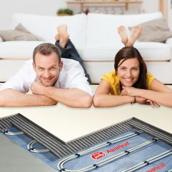 Warmwasser Fußbodenheizung Aquaheat 20 m²^Jollytherm