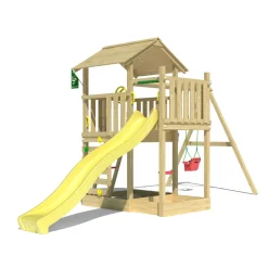 Jungle Gym Spielturm ArbourRutsche gelb