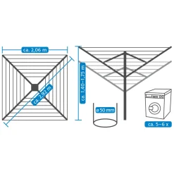 Wäschespinne Komplettset^Juwel Online