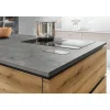 Arbeitsplatte 410 x 60 x 3,8 cm Atlantic Stone Graphit^KAINDL Outlet