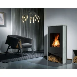 Wamsler Kaminofen N-Line Nevada 5 KWNatstone Abdeckplatte