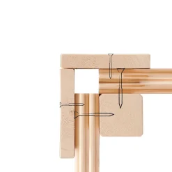 Blockbohlenhaus Radeburg 1 terragrau^Karibu Outlet