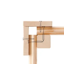 Karibu Blockbohlenhaus Rhein 2 186 x 186 cm terragrau