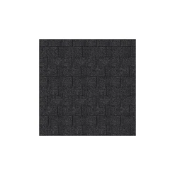 Schindeln Rechteck schwarz 3 m²*Karibu Outlet