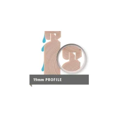 Stelzenhaus Benjamin naturbelassen^Karibu Sale