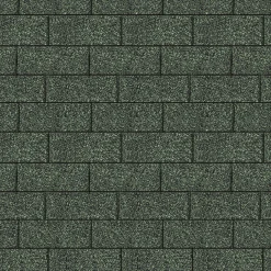 Karibu Dachschindeln Rechteck dunkelgrün 3 m²