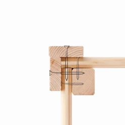 Karibu Gartenhaus Qubic 2 terragrau