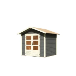 Gartenhaus Talkau 3 terragrau*Karibu Hot