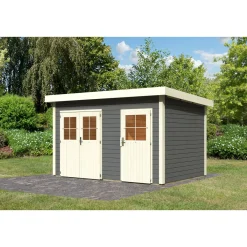 Gartenhaus Tintrup terragrau^Karibu Sale