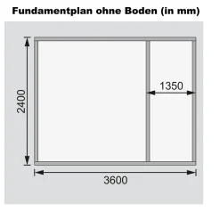 Gartenhaus Tintrup terragrau^Karibu Sale