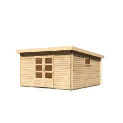 Gartenhaus Trittau 6 mit Tür Eco naturbelassen*Karibu Discount