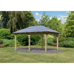 Karibu Holzpavillon Perida Massivholz kdi