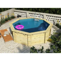 Karibu Pool 1 Variante A inkl Holzdeck