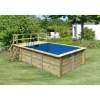 Pool Größe 2 44 mm inkl Terrasse^Karibu
