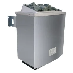 Sauna Malin Eckeinstieg 9 kW externe Strg modern Tür graphit ohne Kranz*Karibu New