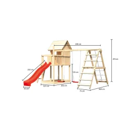 Karibu Spielturm Frieda