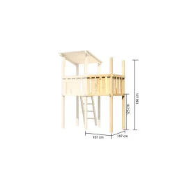 Karibu Spielturm Frieda