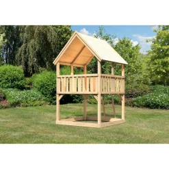 Spielturm Luis Spielturm naturbelassen^Karibu Outlet