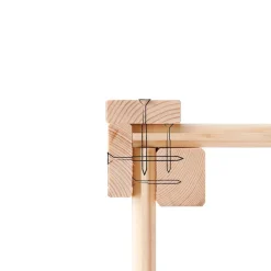 Spielturm Luis Spielturm naturbelassen^Karibu Outlet