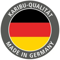 Türelement für 38/40 mm Saunen bronzierte Glastür*Karibu Discount