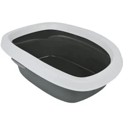 Katzentoilette Carlo grau 58 cm^Trixie