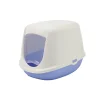 Katzentoilette Duchesse sweet blau/weiß 44,5 x 35,5 x 32 cm