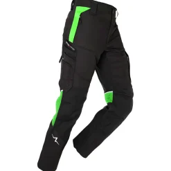 Kübler Bundhose PULSE POWER schwarz/neongrün Größe 58