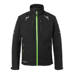 Softshell Jacke PULSE Herren schwarz/neongrün Größe XL^Kübler