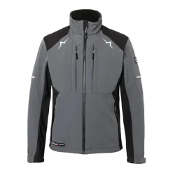 Kübler Softshell Jacke PULSE Herren anthrazit/schwarz Größe L