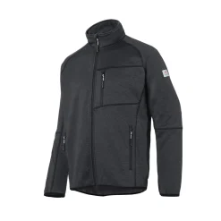 Kübler Sweat-Fleecejacke dunkelgrau Größe S