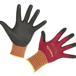 Kerbl Arbeitshandschuh Premium Plus schwarz-rot Größe 10