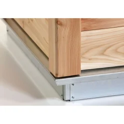 Damen KGT Fundamentrahmen Callas III Aluminium silber