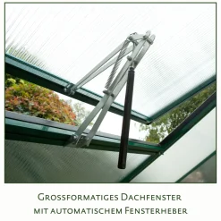 KGT Gewächshaus Lilie IV 12,75m² grün